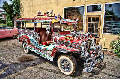 flying chicken jeepney